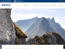 Tablet Screenshot of berro.ch